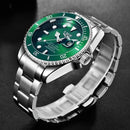 Relógio Vortilo Lige - Green Submariner