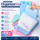 Pastas OrganizaMax 12 Divisórias  [COMPRE 1 LEVE 2]